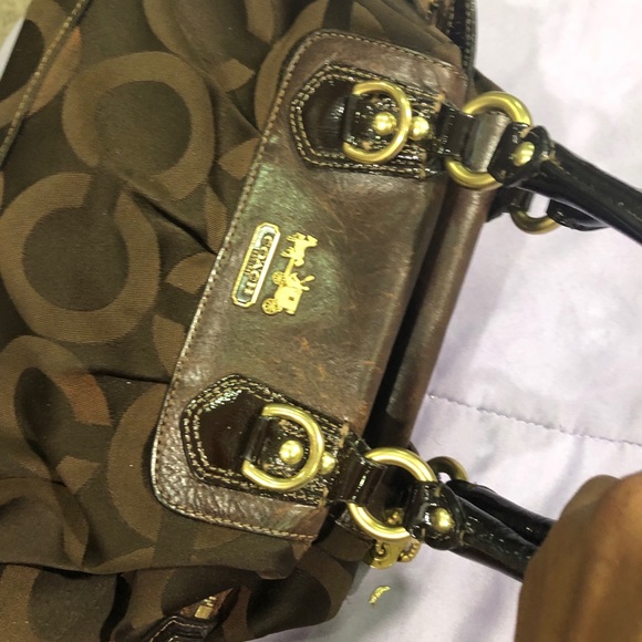 Brown Medium Size Coach Bag - Picture 4 of 5